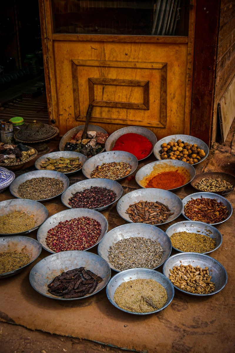 Traditional Wooden Masala Dabba Spice Box